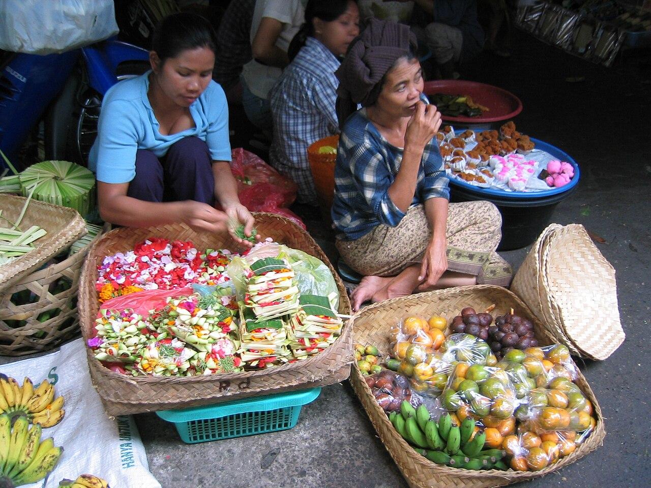 Cook a Balinese Meal, Starting at the Market, Ubud, Bali