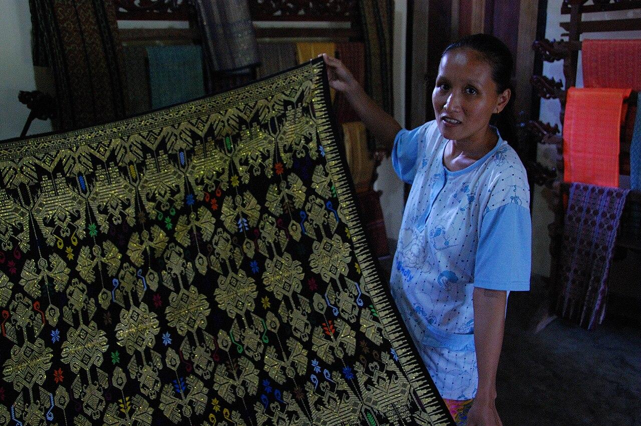 Songket Weaving in Sukarara, Sukarara, Central Lombok